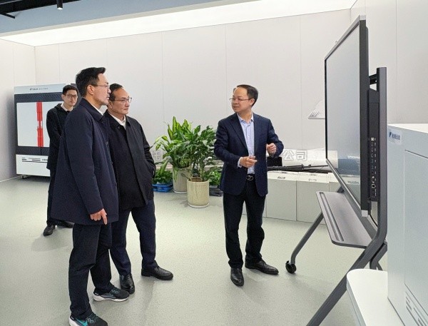 浙江省经信厅党组书记、厅长詹敏一行赴托普云农调研